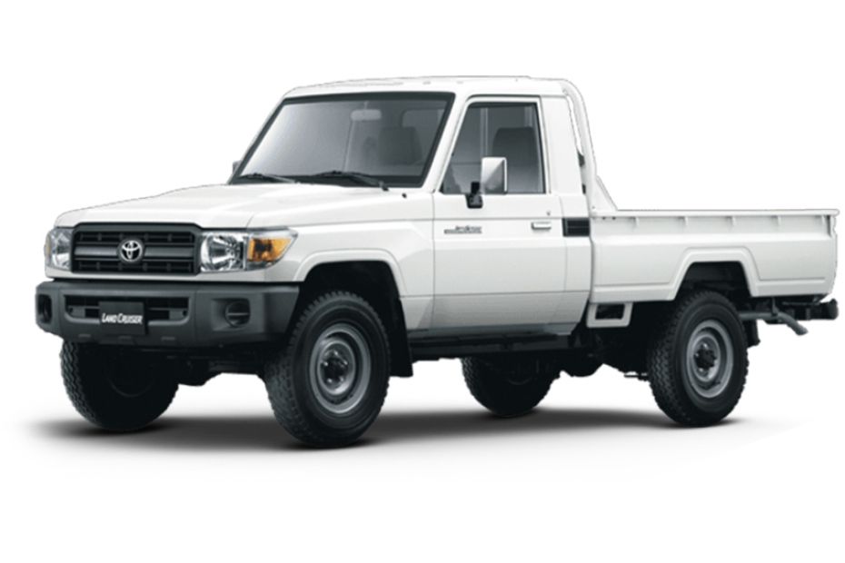 Toyota LC Pickup White